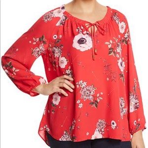 Beautiful Floral Shirt by Estelle NWT